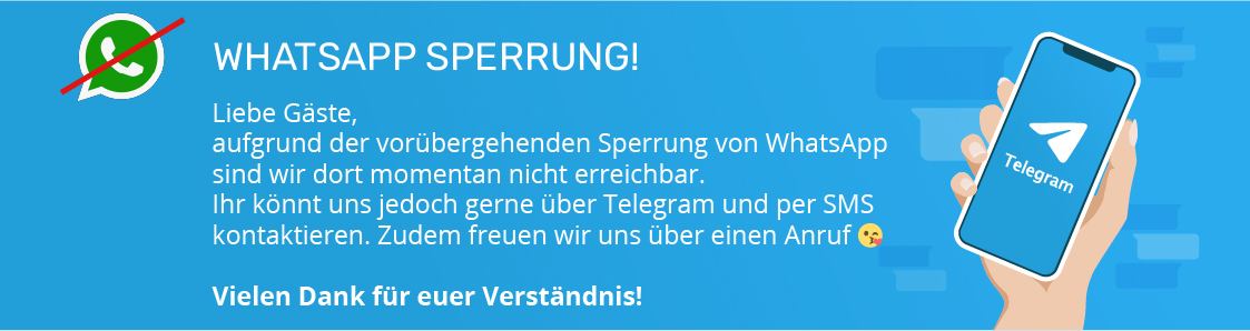 WhatsApp Sperrung